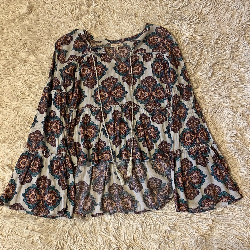 Designed Bohemian Blouse